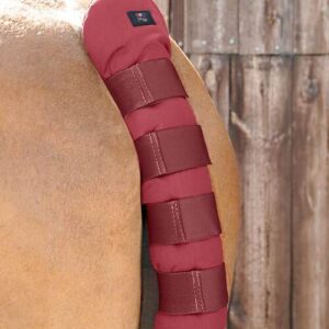 Premier Equine Stay-Up halebeskytter - Burgundy