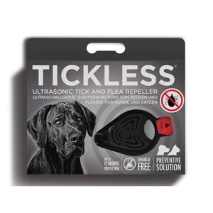 TickLess Pet - ultralyd mod fl�ter og lopper, Sort
