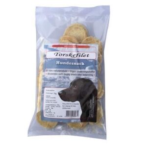 Torskefilet chips - t�rret islansk fiskesnack , 75g