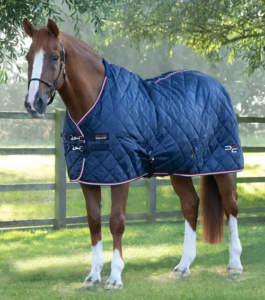 Premier Equine Tuscan staldd�kken 100g - Navy - 5,9 130cm