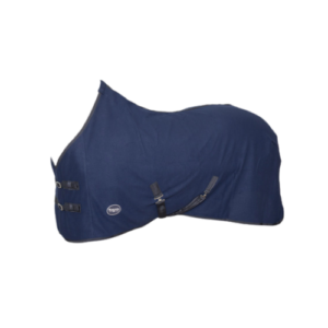 Wahlsten fleece d�kken - Navy - 135cm