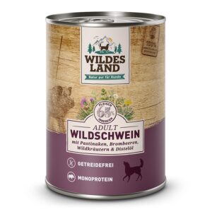 Wildes Land Classic Vildsvin d�semad, 400g