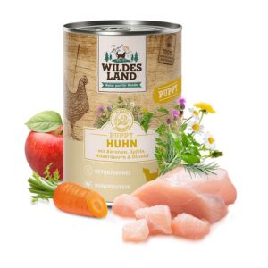 Wildes Land Puppy Kylling d�semad, 400g