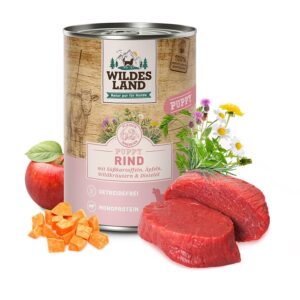 Wildes Land Puppy Oksek�d d�semad, 400g