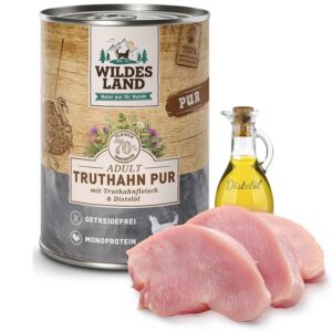 Wildes Land Pur Kalkun d�semad, 400g