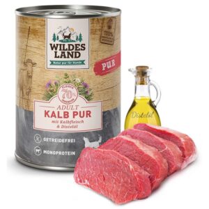 Wildes Land Pur Kalv d�semad, 400g