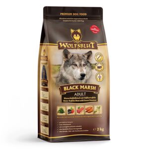 WolfsBlut Black Marsh Adult hundefoder, 2 kg