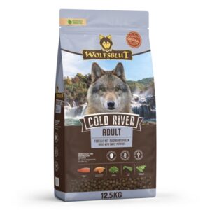 Wolfsblut Cold River Adult med fisk, 12.5 kg
