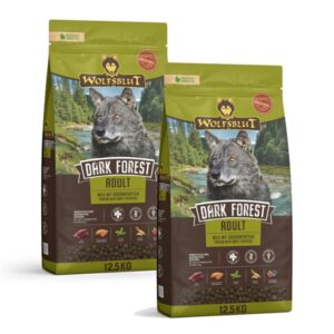 2 x 12.5 kg. Wolfsblut Dark Forest Adult stork�b rabat