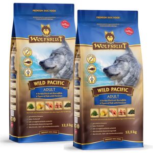 2 x 12.5 kg Wolfsblut Wild Pacific Adult stork�b rabat
