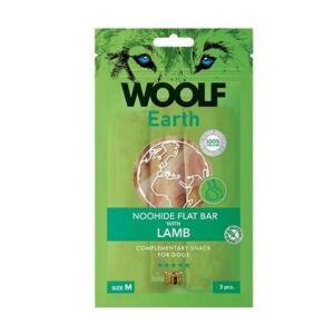 WOOLF Earth Noohide Sticks, 3 stk medium, Lamb
