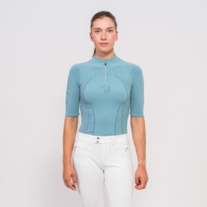 Samshield - Polo, Dame, S�ml�s, Zelda - Tourmaline SS24 - Tourmaline / XL