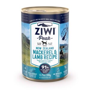 ZiwiPeak d�semad Makrel og lam, 390g