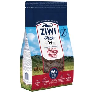 ZiwiPeak Dog Air-Dried Venison t�rret k�d med hjort, 2.5 kg